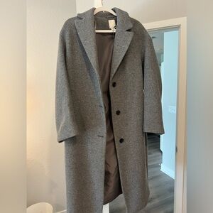 H&M Ankle Length Trench Pea Coat